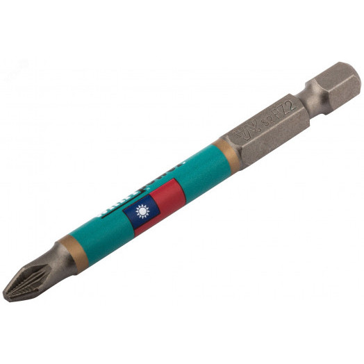 Биты 10 шт WP, сталь S2, с насечкой, Профи PZ 2