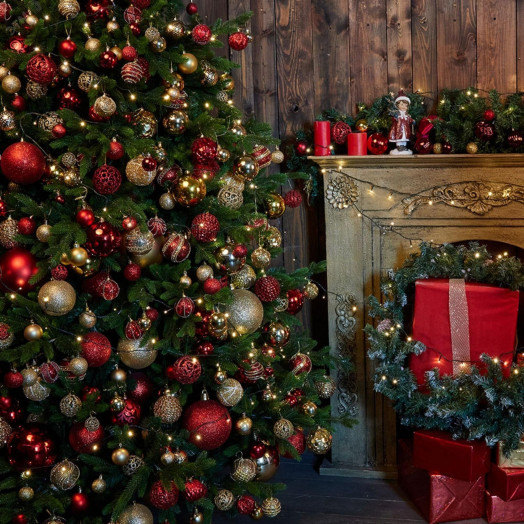 Гирлянда светодиодная 20м 200 светодиодов Теплый белый свет Провод зеленый ULD-S2000-200/DGA WARM WHITE IP20