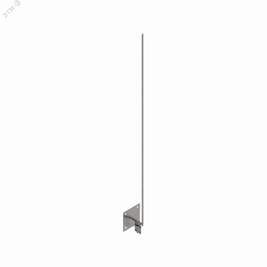 Молниеприемная мачта на дымоход цельная H3,5 м HD