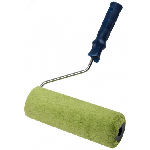 Валик полиакриловый нитяной зеленый Профи, бюгель 8 мм, диаметр 58/94 мм, ворс 18 мм, 230 мм