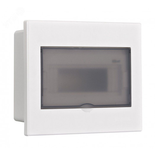 Корпус пластиковый навесной прозрачная дверь 1 ряд 9 мод. IP41 ЩРН-П