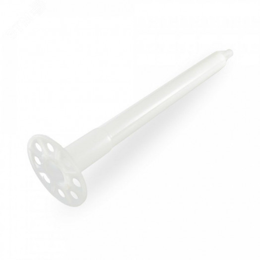 Тарельчатый дюбель гриб с гвоздем для ПМ IN150 белый (40 шт/уп)