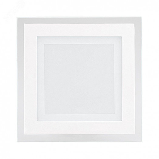 Светодиодная панель LT-S160x160WH 12W Warm White 120deg (ARL, IP40 Металл, 3 года)