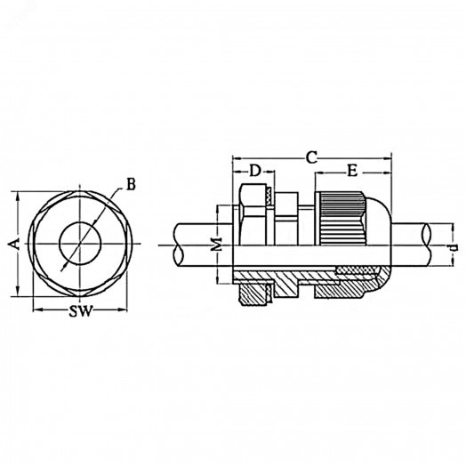 Трансформатор тока CT40 200A, класс 0.2S, 1ВА