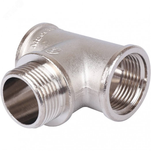 Тройник ВНВ никелированный 1'x1'x1'