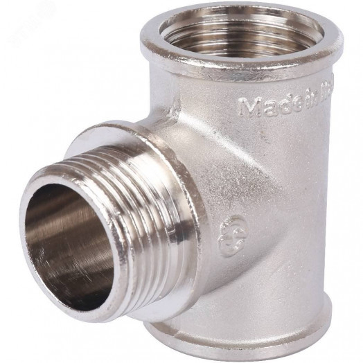 Тройник ВНВ никелированный 1'x1'x1'