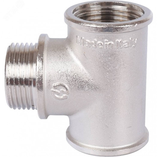 Тройник ВНВ никелированный 1'x1'x1'
