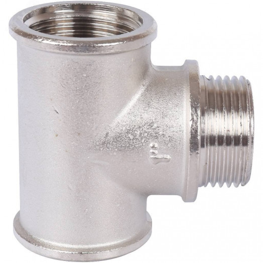 Тройник ВНВ никелированный 1'x1'x1'