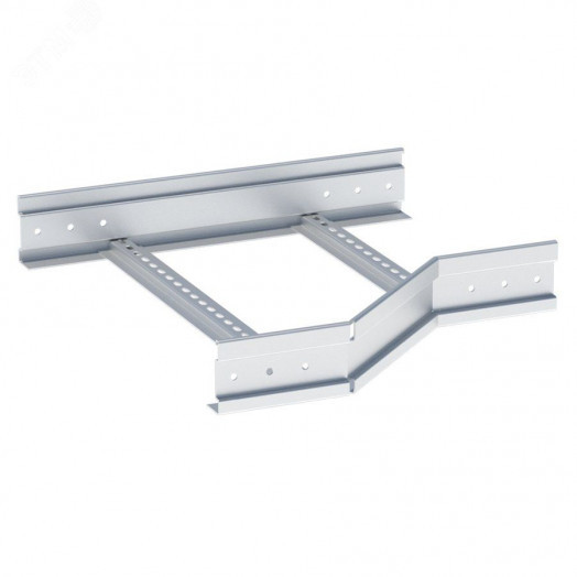 Переходник по ширине правосторонний лестничный усиленный 100х500х300 мм (2 мм)