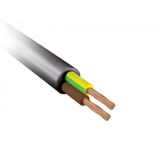 Провод ПВСнг(А)-LS-ХЛ 2х6 (100м) черный ТРТС