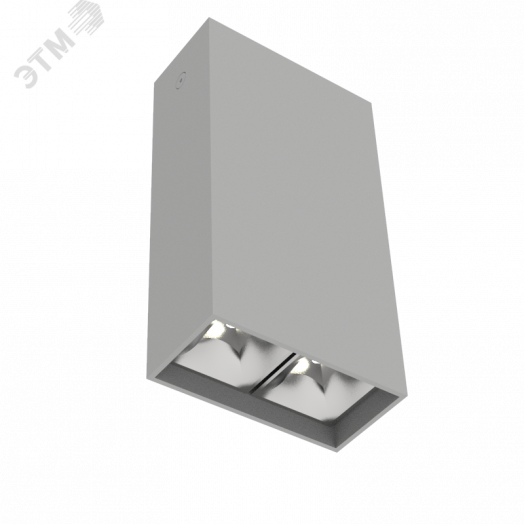 Светильник светодиодный ДПО-5Вт 4000К DL-Box Reflect Multi 24 град. серый