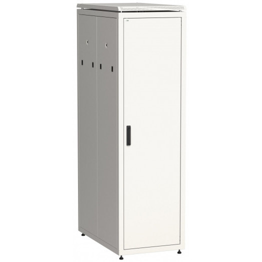 Шкаф сетевой 19дюйм LINEA N 47U 600х1000 мм металлическая передняя дверь серый