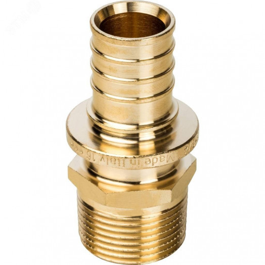 Переходник НР 25xR 3/4 для труб из сшитого полиэтилена аксиальный