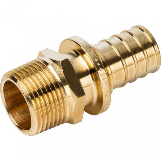 Переходник НР 25xR 3/4 для труб из сшитого полиэтилена аксиальный