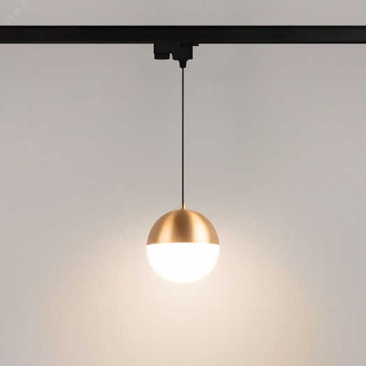 Светильник LGD-EMISFERO-TRACK-HANG-2TR-R150-11W Warm3000 (GD, 170 deg, 230V) (, IP20 Металл, 3 года)