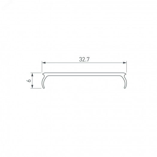 Экран W33-S-3000 OPAL (Arlight, Пластик)