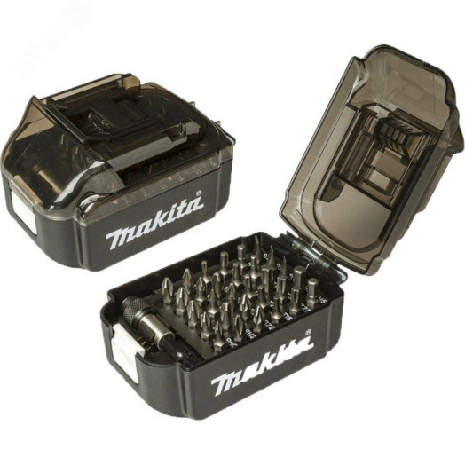 Набор бит 31 шт (в корпусе аккумулятора)