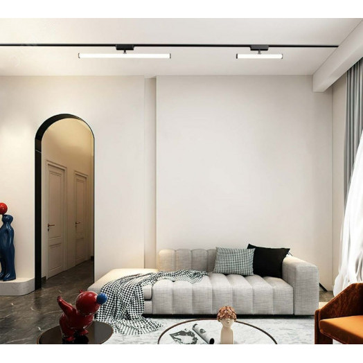 Светильник светодиодный трековый Tube Opal L600 для магнитной системы Galakti 600x26x87 мм 20 Вт 4000 K CRI>90 белый