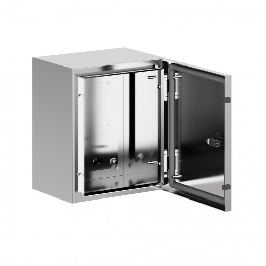 Корпус навесной STH с М/П, нержавеющая сталь AISI304, ВхШхГ 300x250x200 мм, без фланца