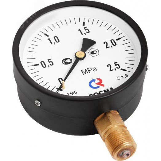 Манометр общетехнический радиальный ТМ-510Р.00 0...6 кгс/см2 М20х1.5 кл.1.5