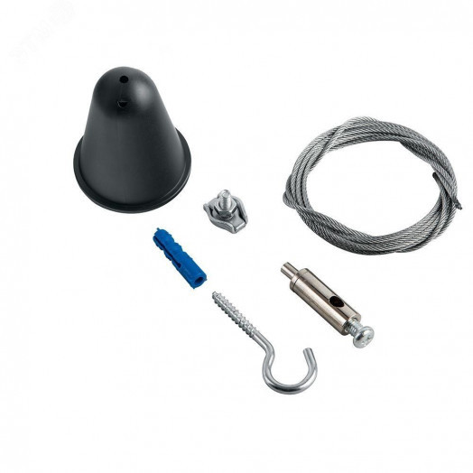 Подвес для шинопровода однофазный 3-5м TR-1PA-SW-BK-New ЭРА