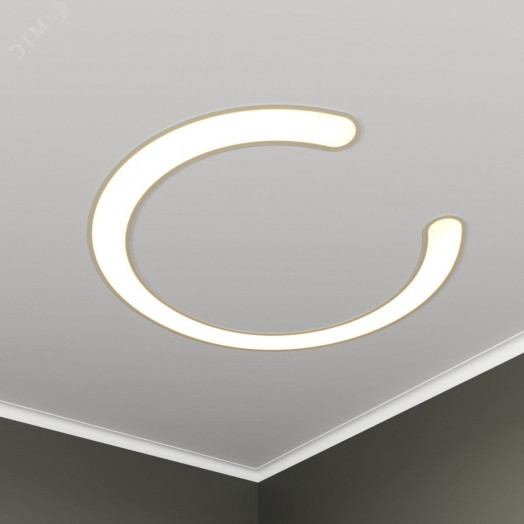 Светильник светодиодный RVE-LBX-DIOS-1830-V (Подкова 1830х1715х100мм S80мм 115Вт встраиваемый 4000K Белый)