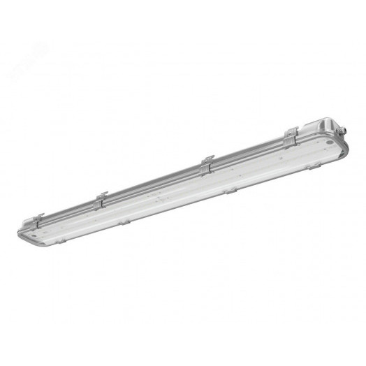 Светильник светодиодный пылевлагозащищенный ДСП/ДПП TLWP06-M-33-840-TG-OL-EM3 33Вт 3400лм 4000K Ra80 IP65  с БАП 3 часа