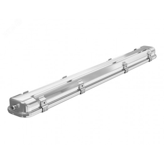 Светильник светодиодный пылевлагозащищенный ДСП/ДПП TLWP06-M-33-840-TG-OL-EM3 33Вт 3400лм 4000K Ra80 IP65  с БАП 3 часа