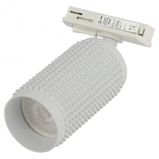 Трековый светильник однофазный ДВО TR40-GU10 WH под лампу MR16 белый