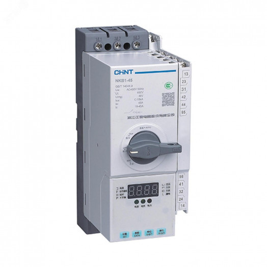 Пускатель интеллектуальный с функцией управления и защиты NKB1-45 Y/L16/06QLG