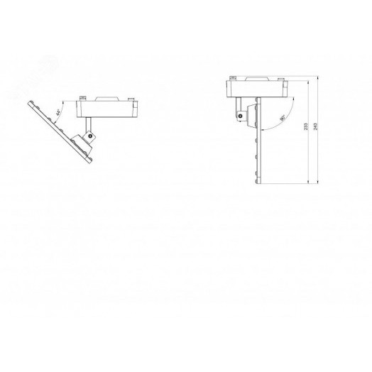 Diora Quadro Track 30/4300 К25 3K White