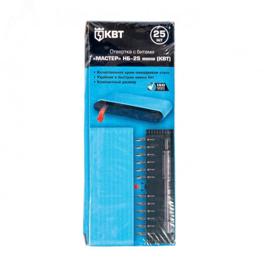 Набор отвертка с битами НБ-25 мини серия МАСТЕР