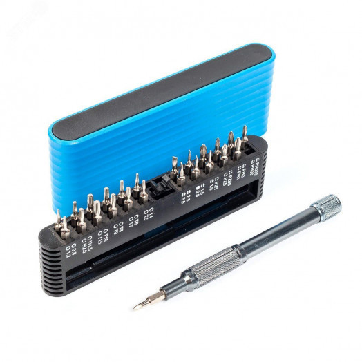 Набор отвертка с битами НБ-25 мини серия МАСТЕР