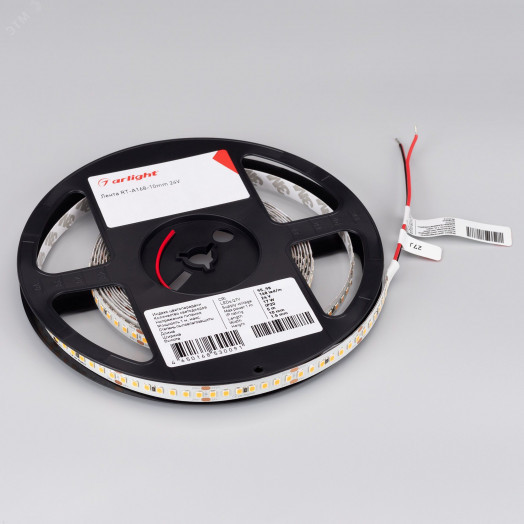 Лента LED RT-A168-10mm 24V Day4000 CRI98 (17 W/m,2835, 5m) (, Открытый)