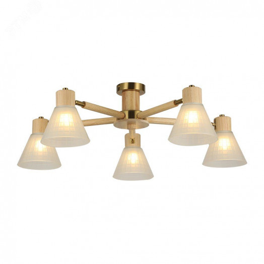 Люстра Подвесная Arte lamp MELEPH A4096PL-5BR 5*E27 Металл Белый