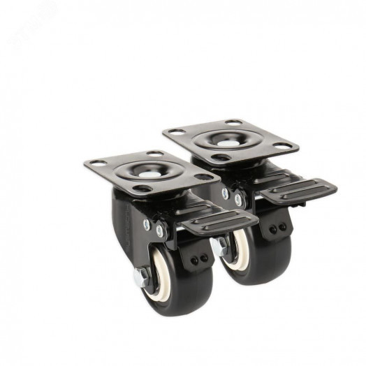 Комплект роликовых опор для шкафов SL две роликовые опоры с фиксатором положения две роликовые опоры без фиксатора положения. Нагрузочная способность на один ролик не более 150 кг.