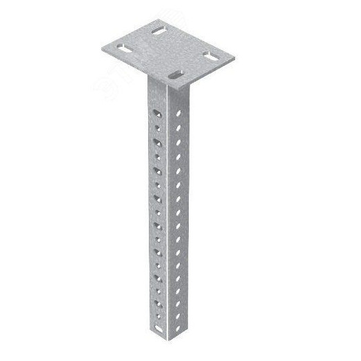 Стойка потолочная сварная устойчивая 400 мм, толщ. 2,0 мм, гальван. цинк