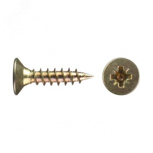 Шуруп универсальный 6х90 желтый цинк 50 шт