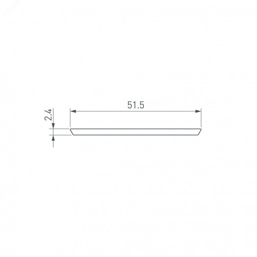 Экран призматический KLUS-POWER-W50-1500 (Arlight, Пластик)