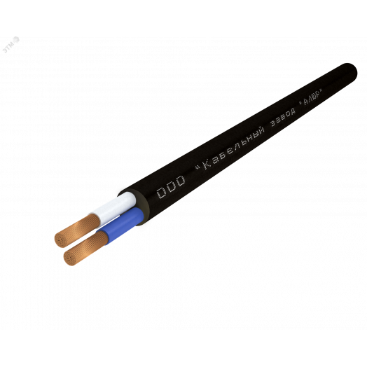 Провод ПВС 2х10.0-380/660 (Ч. бар)