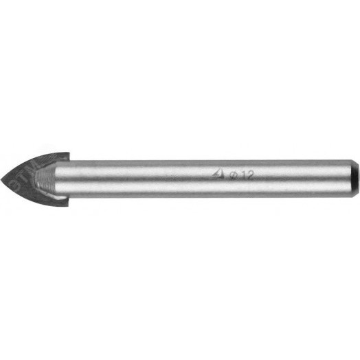 Сверло по керамике и стеклу 12 мм 2х кромка