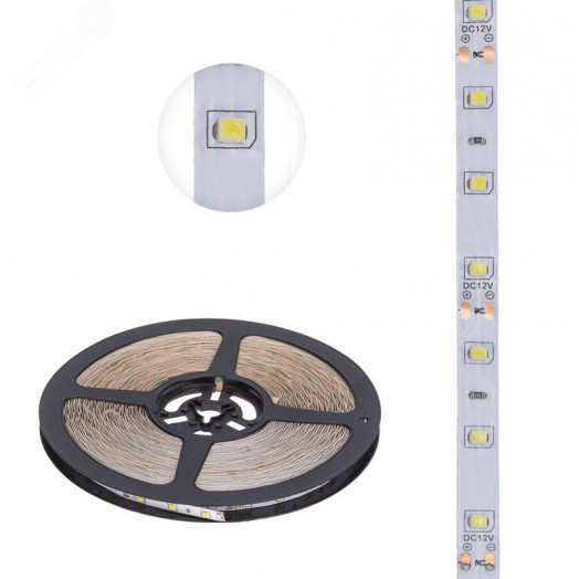 Лента LED бухта 20 м 12 В 2835 2700 К IP23 60 LED/м LAMPER