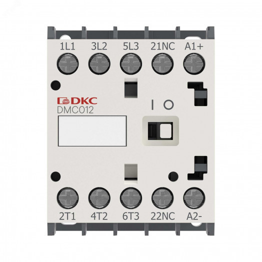 Миниконтактор YON DMC012 12A 5,5кВт AC3 3P кат. 24В AC 1НО