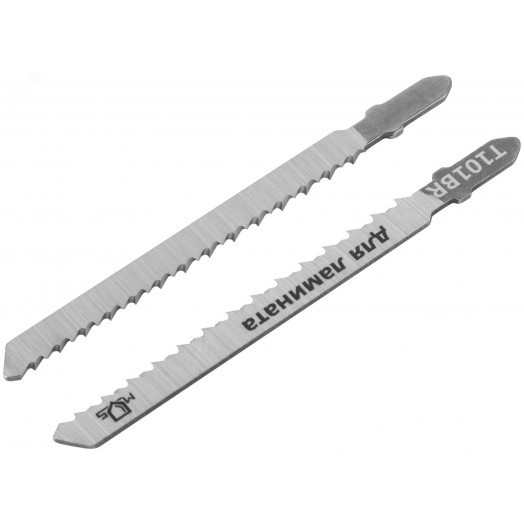 Полотна для лобзика, T101BR, по дереву, HCS, 100 мм, 2 шт.