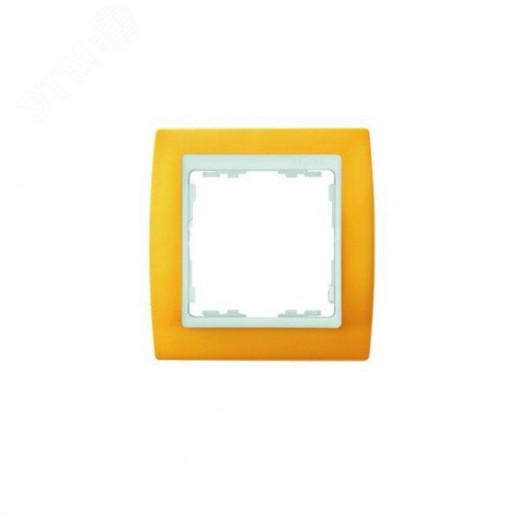 Рамка на 3 поста, S82, желтый - белый