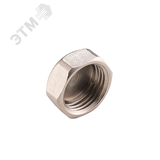 Заглушка ВР 1'1/2 никелированная