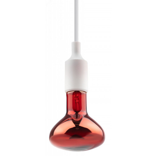 Инфракрасная лампа E27 для обогрева животных и освещения 100 Вт ИКЗК 230-100 R95 E27