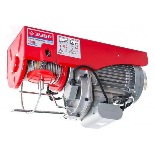 Тельфер, 1000/500 кг, 1600 Вт