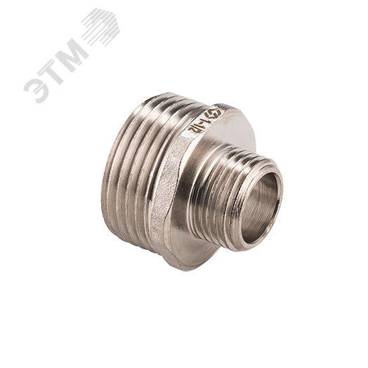 Ниппель НН 1'1/4х1' переходной, никелированный