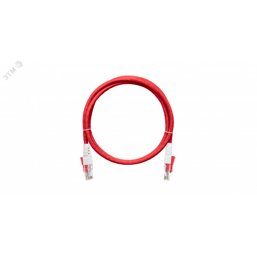 Патч-корд U/UTP 4 п Красный